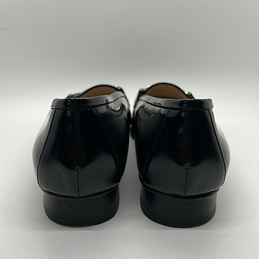 Christian Dior Authentic Black Leather Buckle Loafer Dress Shoes **Sz 36/Sz 6** - Picture 7 of 10